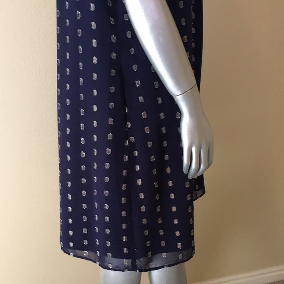 CROWN & IVY | Metallic Clip-Dot Dress - Picture 10 of 12